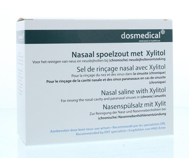 Nasaal Spoelzout+Xylitol Dos Mild Form Sachet 6,5g