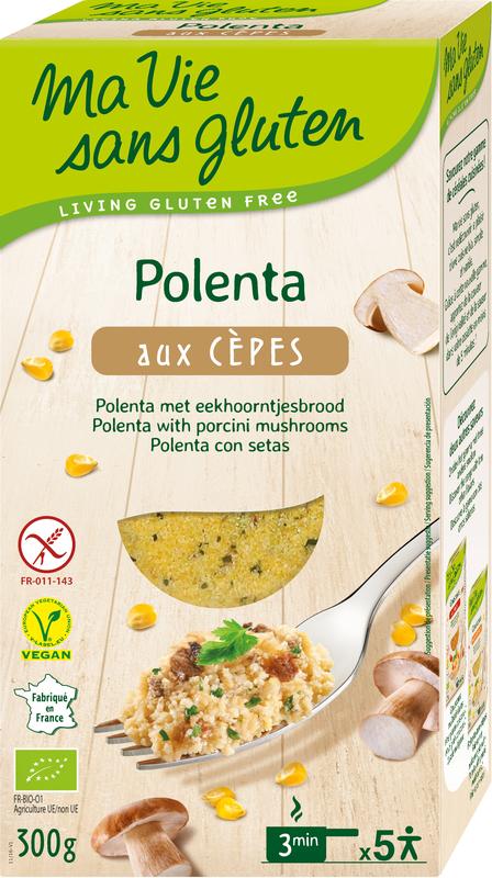 Polenta met Eekhoorntjesbrood