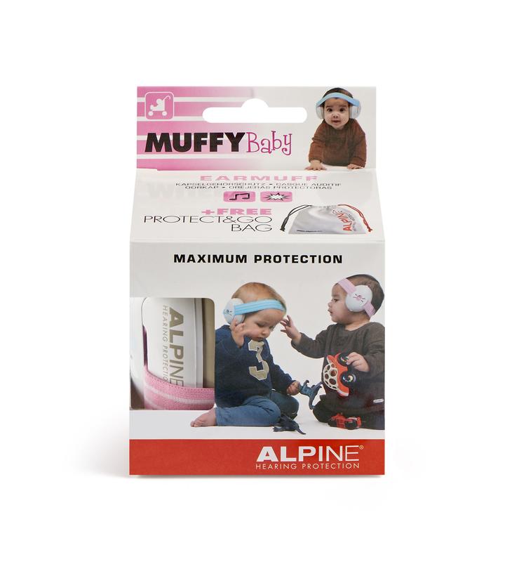 Alpine Muffy Oorkap Pink Baby
