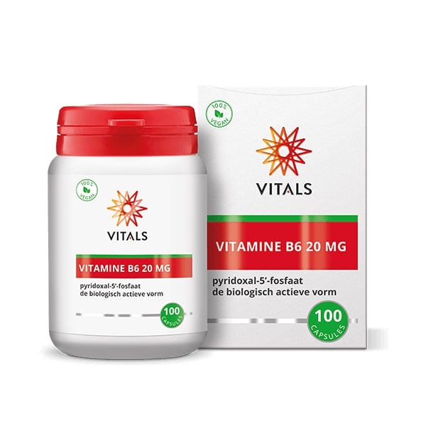 Vitals Vitamine B6 Capsule 20mg