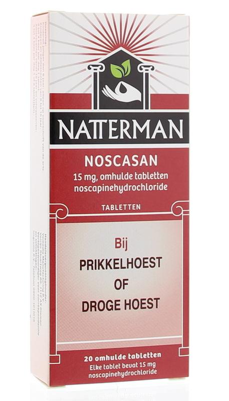 Natterman Noscasan Tablet Omhuld 15mg