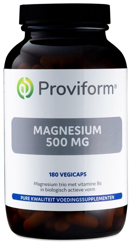 Magnesium 500mg & B6 Proviform Vcaps