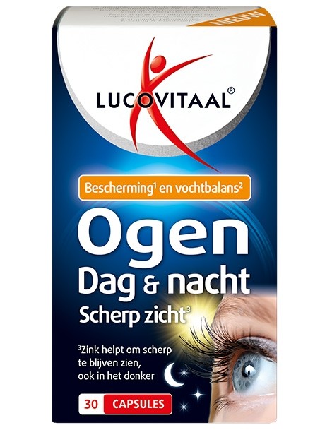 Lucovitaal Eyes Day &Amp; Night Sharp Vision Capsule