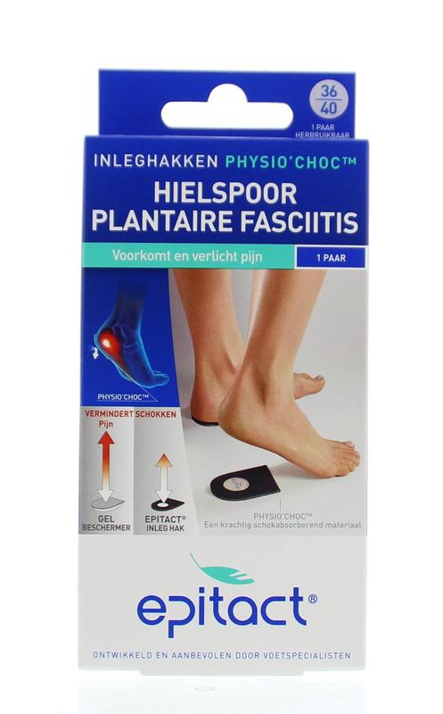 Epitact Hielspoor Inleghak Physio Choc 36/40
