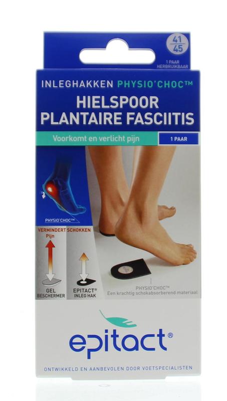 Epitact Hielspoor Inleghak Physio Choc 41/45
