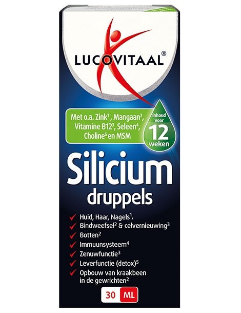 Lucovitaal Silicium Druppels