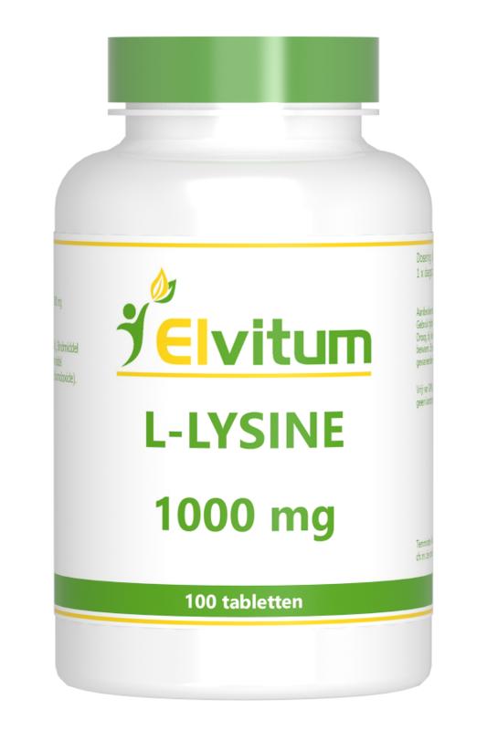 Elvitum L-Lysine Tablet 1000mg
