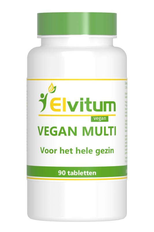 Elvitum Multivitamine Vegan Tablet
