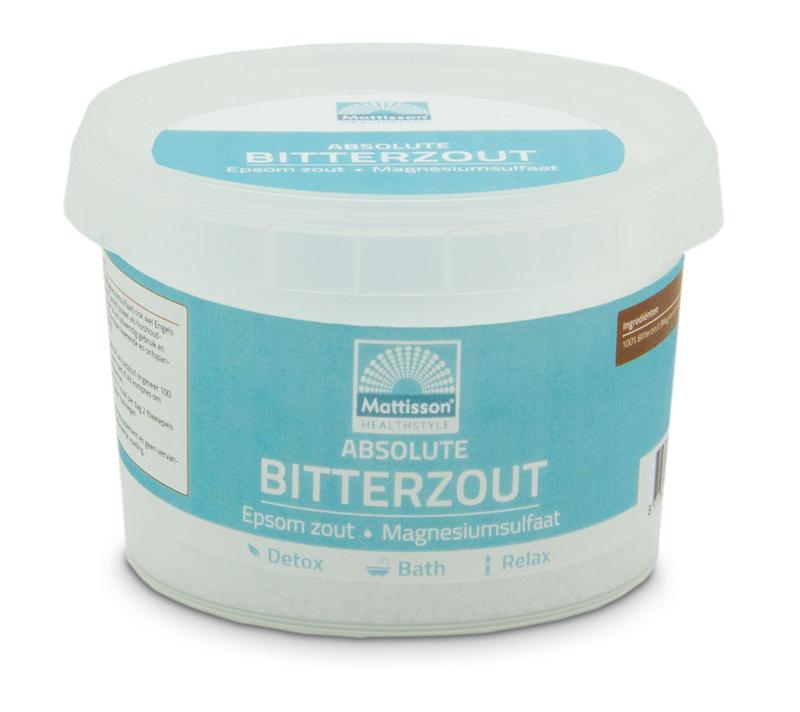 Bitterzout Epsom Zout Magnesiumsulfaat 275 Gram