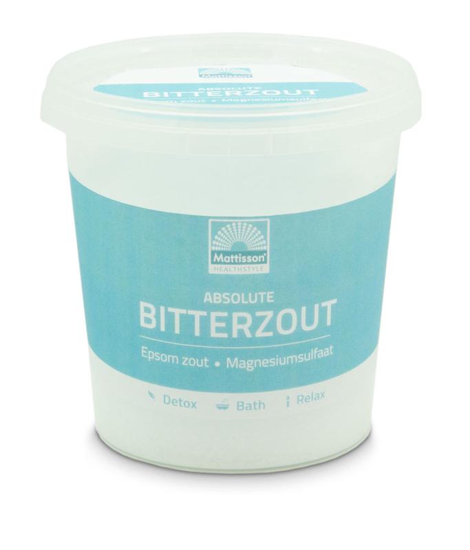 Bitterzout Epsom Zout Magnesiumsulfaat 650 Gram