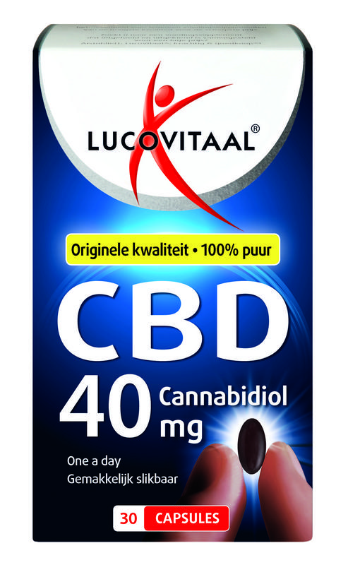 Lucovitaal Cbd Cannabidiol Kapsel 40mg