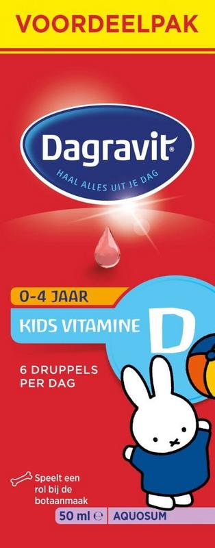 Dagravit Kids Vitamine D Aquosum Druppels