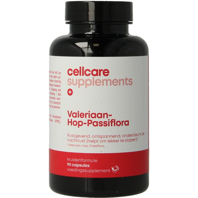 Cellcare Valeriaan-Hop-Passiflora Vegacapsule