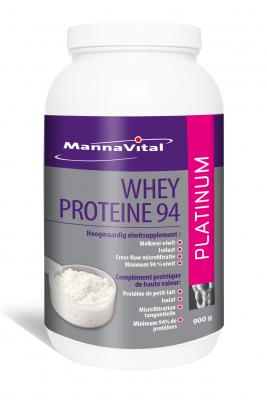Mannavital Whey Proteine 94 Platinum Poeder