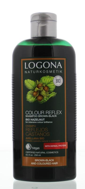 Kleurshampoo Bruin Zwart Bio Hazelnoot