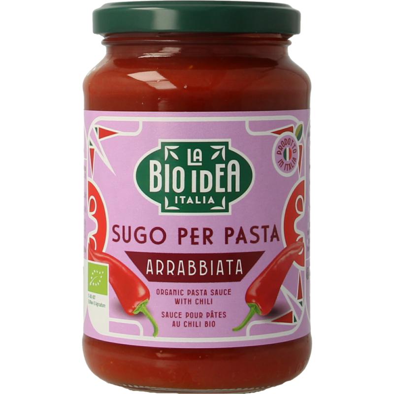 Pastasaus Arrabiata Bio