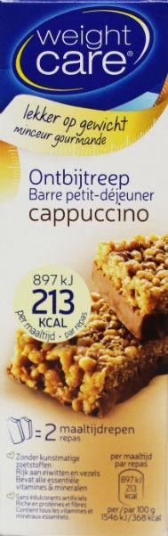 Weight Care 12uurtje Maaltijdreep Cappuccino