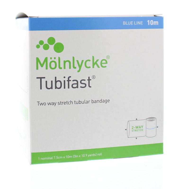 Tubifast 2-Way Stretch 10m Blauw