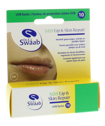 Dr Swaab Sos Lip&Skin Rep Blis 10ml