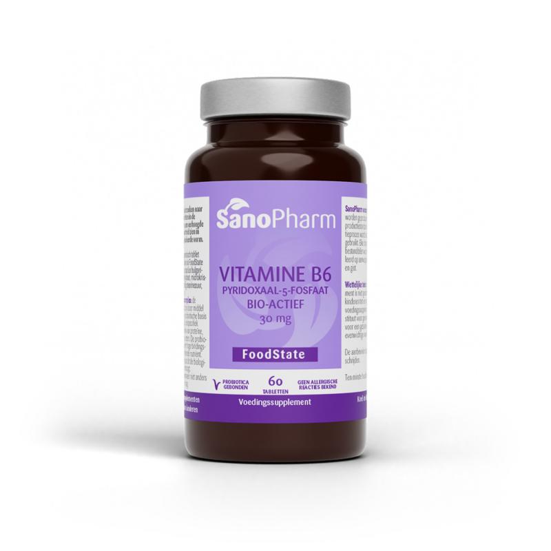 Sanopharm Vitamine B6 Tablet 20mg Foodstate