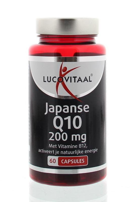 Lucovitaal Q10 200mg Japanse Capsule 016290
