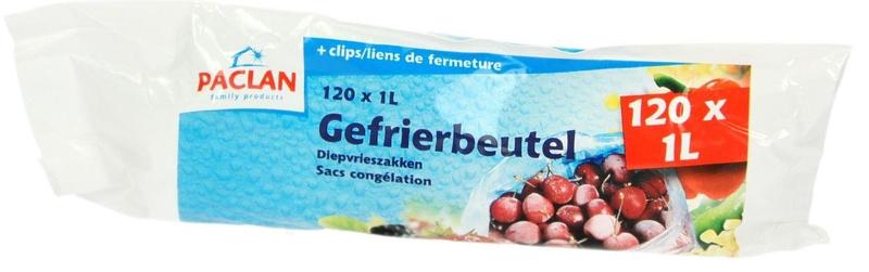 Paclan Dievrieszakken 1ltr 120st