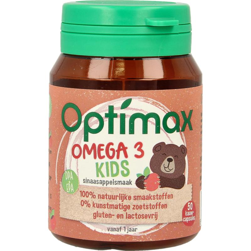 Optimax Kinder Omega3 Dha + Epa Kauwcapsule 50st Cooper Consumer