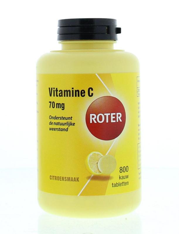 Roter Vitamine C Tablet 70mg Citroen