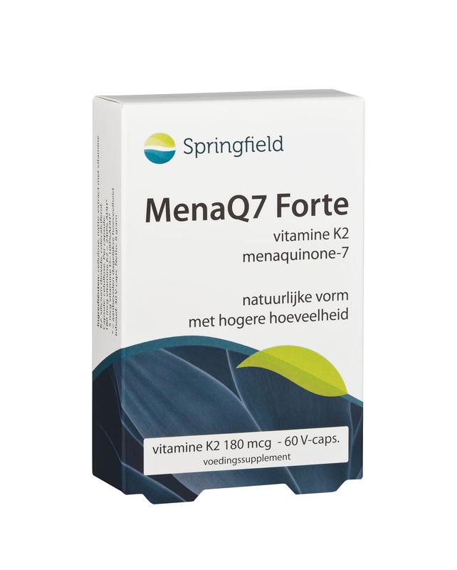 Springfield Menaq7 Forte Vit K2 Vcaps 180mcg