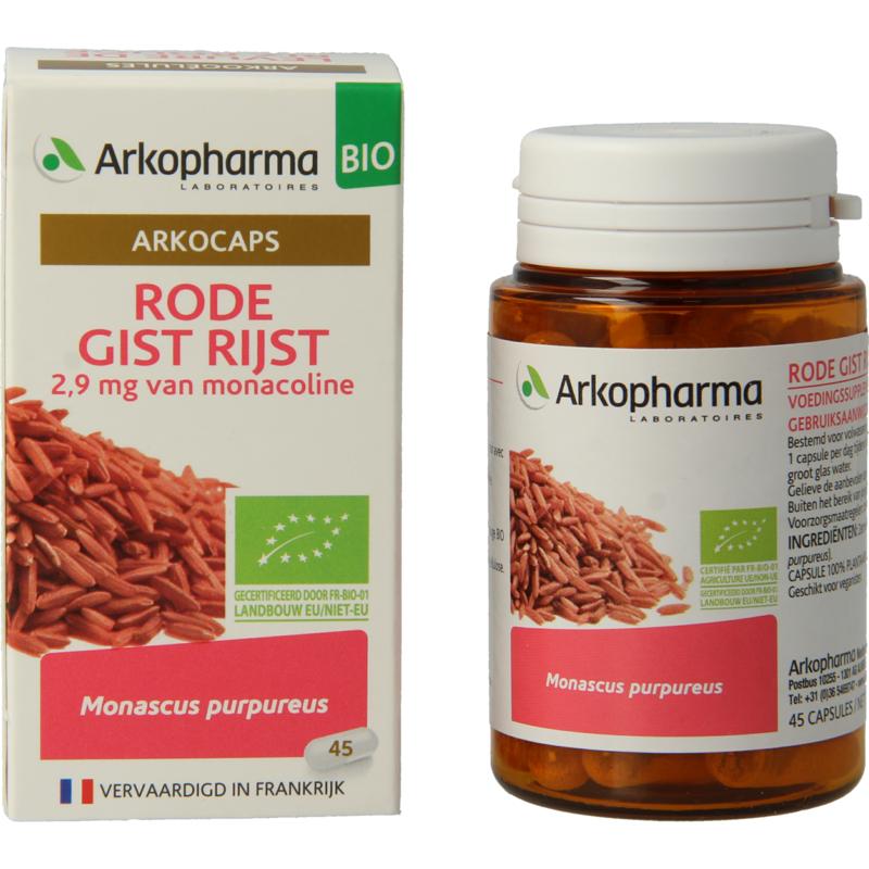 Arkocaps Rode Gist Rijst Capsule