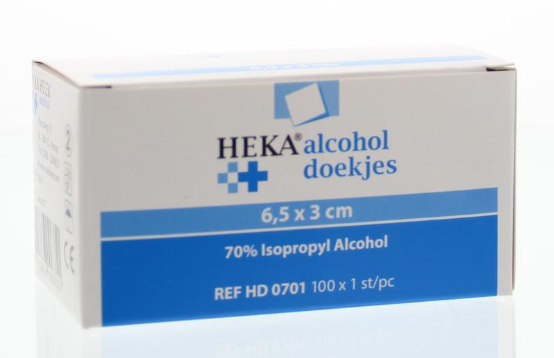 Heka Alcohol Doekje 6,5x3cm