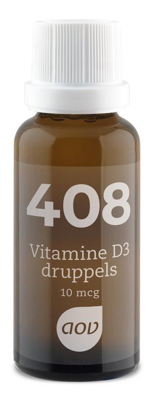 408 Vitamine D3 Druppels 10 mcg Aov