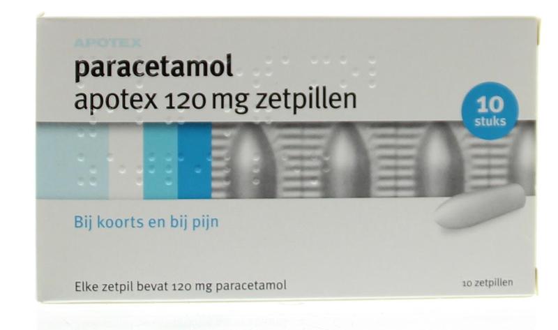 Paracetamol Sanias Zetpil 120mg