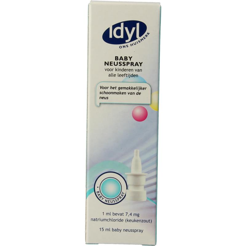Idyl Zoutoplossing Baby Neusspray 7,4mg/ml