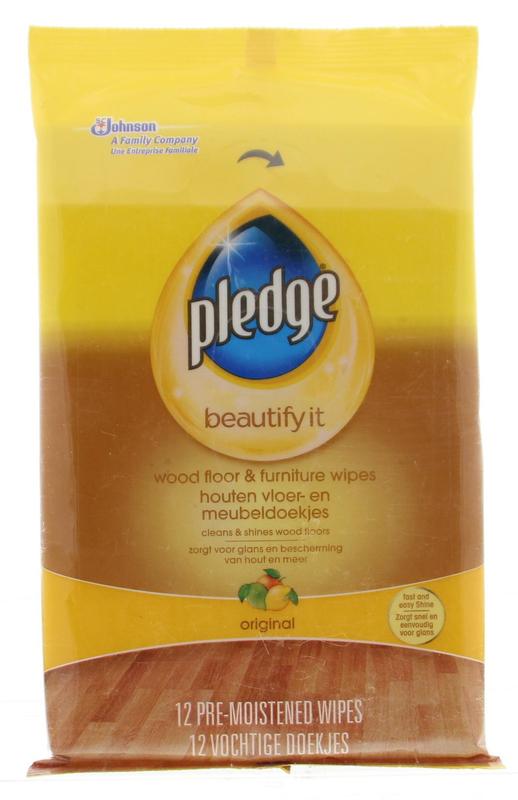 Pledge Vloerdoekjes Vochtig 12st