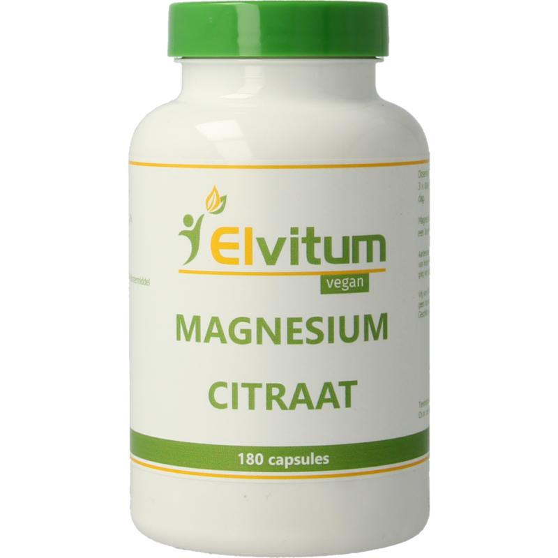 Elvitum Magnesium Citraat Capsule 400mg