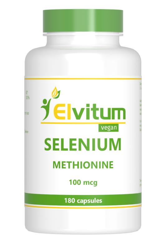 Elvitum Selenium Methionine Vcaps 100mcg