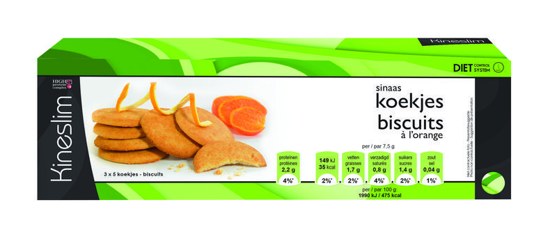 Kineslim Sinaasappel Koekjes