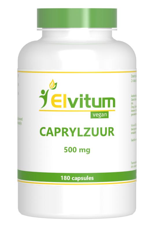 Elvitum Caprylzuur Tablet 500mg