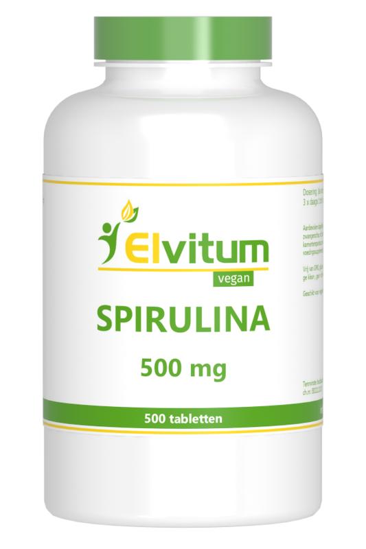 Elvitum Spirulina Tablet 500mg