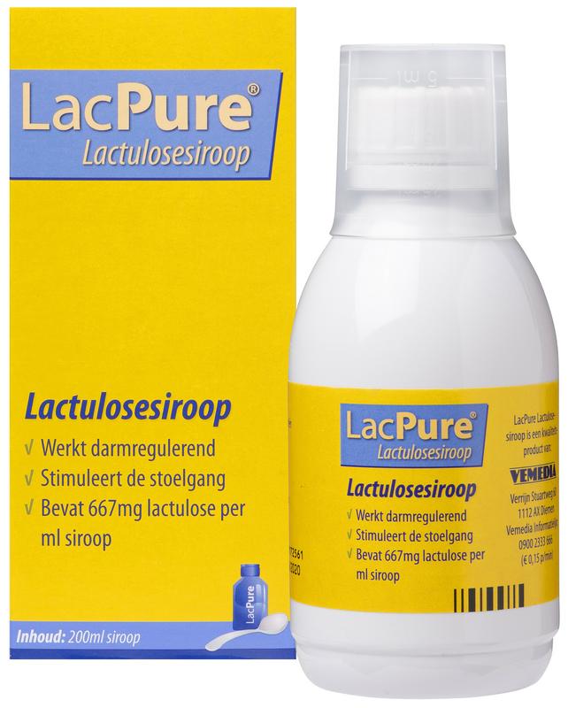 Lacpure Lactulosesiroop 200ml