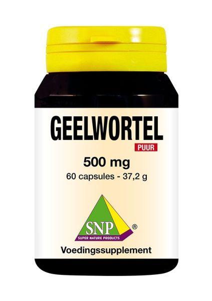 Geelwortel Curcuma 500mg Puur