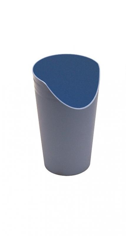Beker met Neusuitsparing Blauw