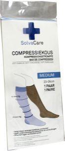 Solvacare Anti-Embolie Compr Kous Onderb Beige M