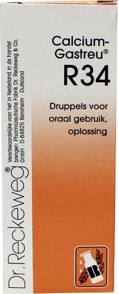 Reckeweg R 34 Calcium Gastreu Druppels