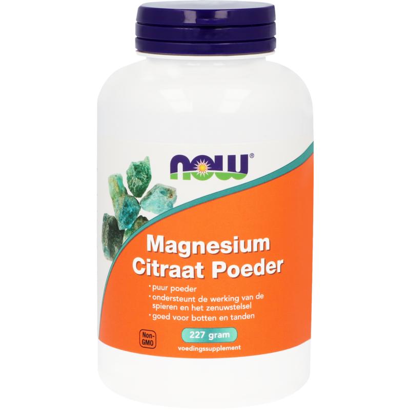 Now Magnesium Citraat Poeder