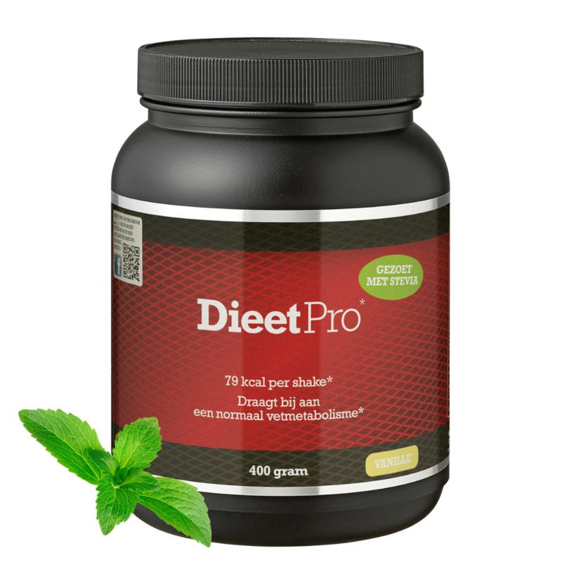 Dieet Pro Shake Stevia Vanille