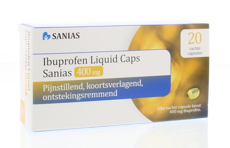 Ibuprofen Sanias Liquid Capsule 400mg