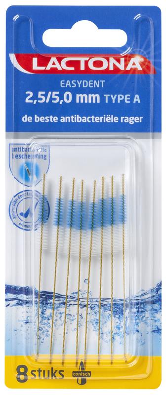 Lactona Easydent 2,5/5,0mm Type A - Zonder Houder