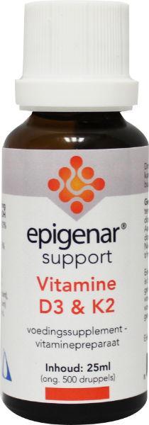 Vitamine D&K Epigenar Support Druppels